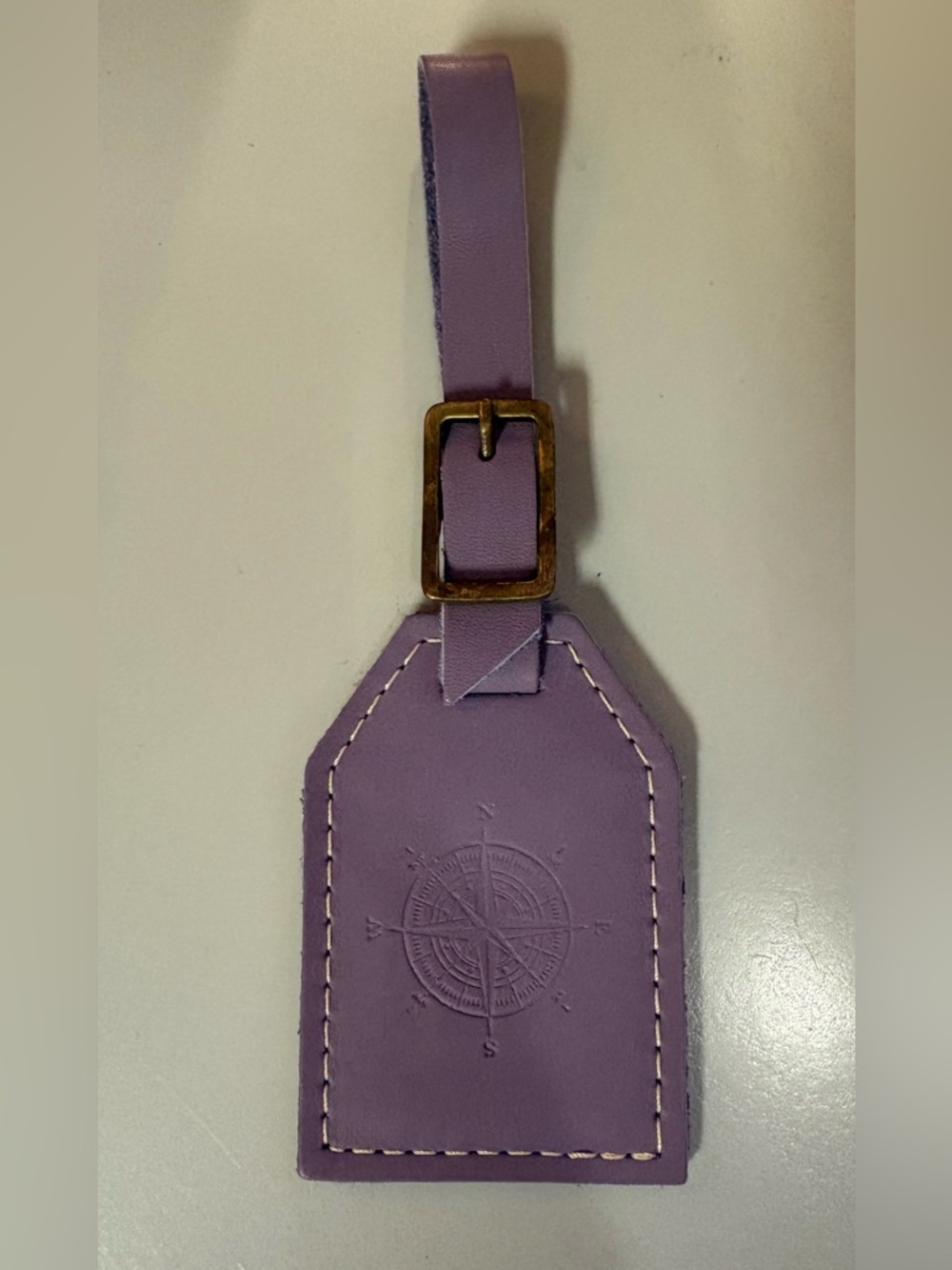 BNNU Portland Leather Luggage Tag